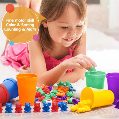Rainbow Counting Bears with Matching Sorting Cups