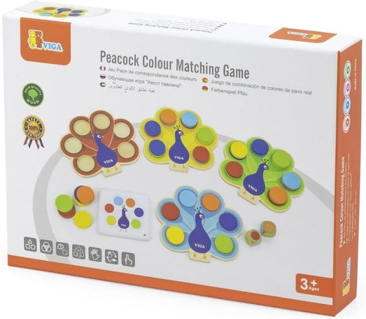 Peacock Colour Matching Game