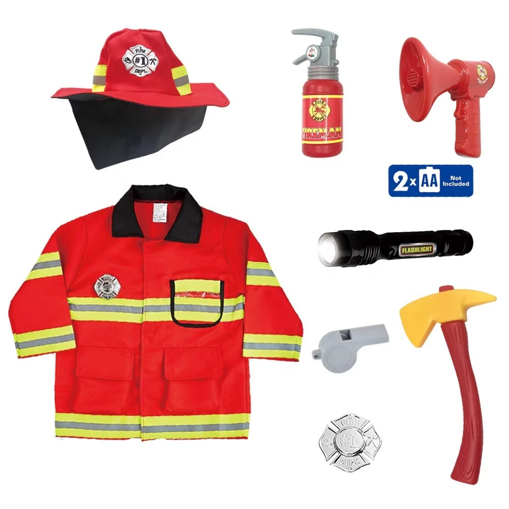 Firefighter Costume Set for Kids
