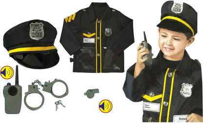Police Office Costume Set for Kids