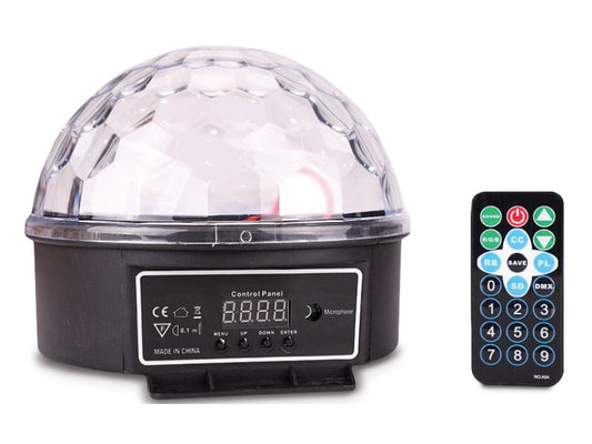 Crystal Magic Ball Led Stage Lamp in 9 colors