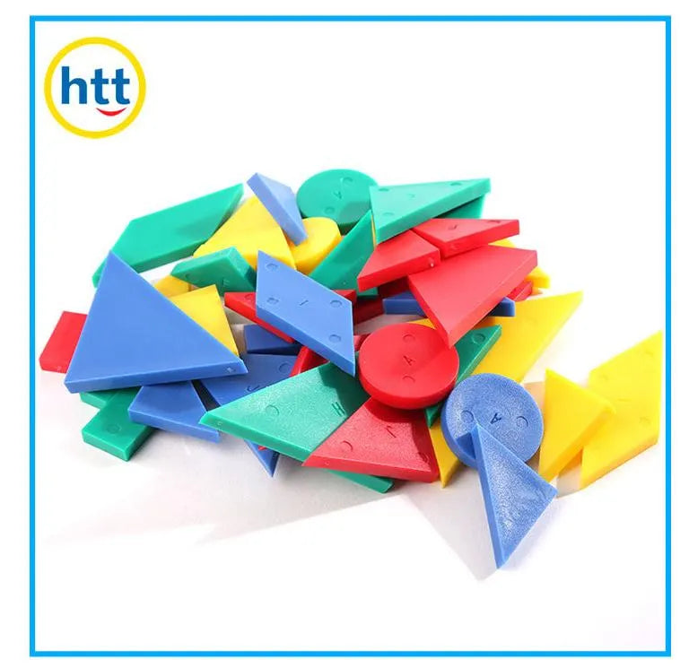 Pattern Blocks Game - 48 Pcs