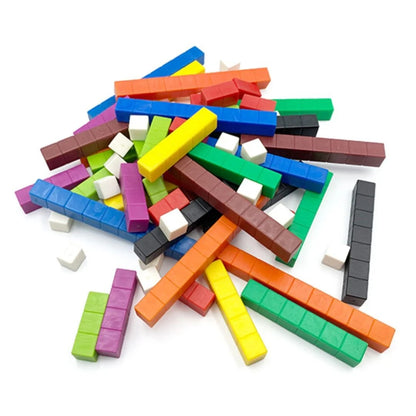Weight and Count Math Cubes | Educational STEM Toy for Kids - 74 Pieces
