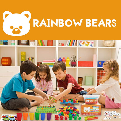 Rainbow Counting Bears with Matching Sorting Cups