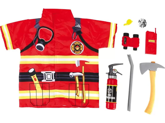 Firefighter Costume With Accessories