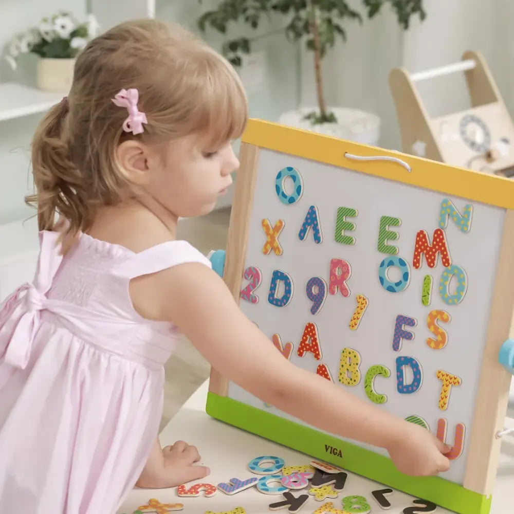 Magnetic Letters & Numbers - 77 pcs