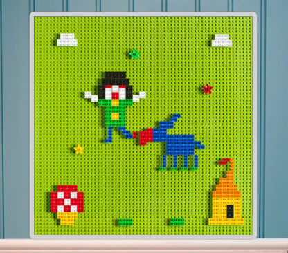 Track Maze Building Blocks Wall mounted