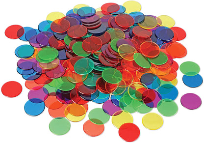 Transparent Counters Set of 250