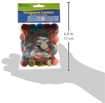 Transparent Counters Set of 250