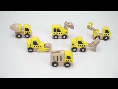 Construction Vehicles 6-Pieces Set