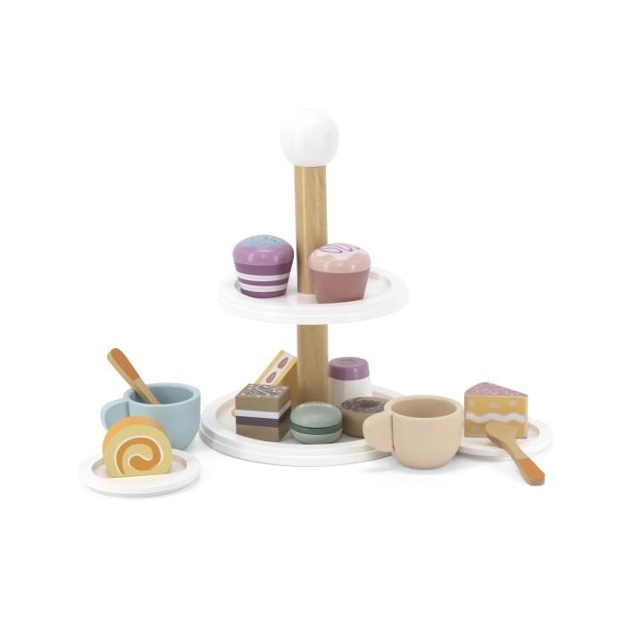 Wooden Afternoon Tea Set