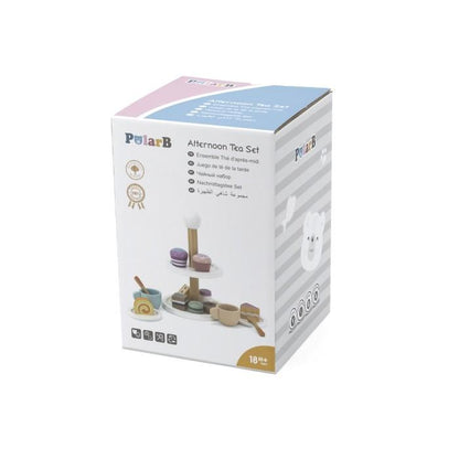 Wooden Afternoon Tea Set