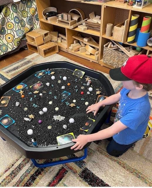 Sensory Tray With Stand