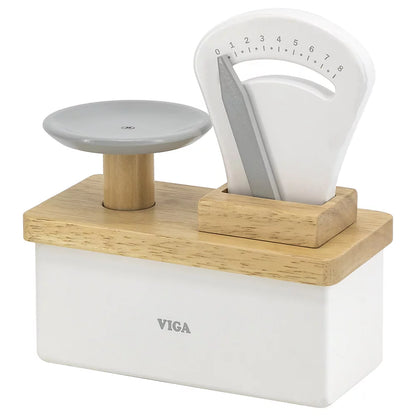Wooden Weighing Scale Toy